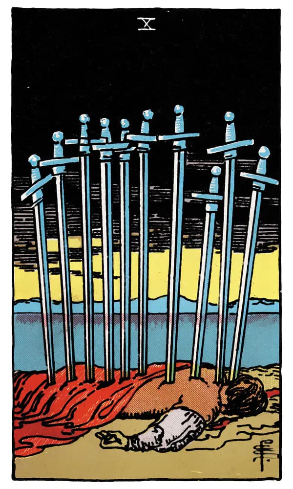 Ten of Swords
